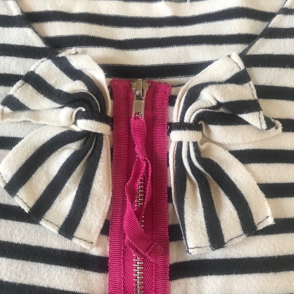 Anthropologie Moth Stripe Cardigan Size XS /TP - Picture 2 of 5